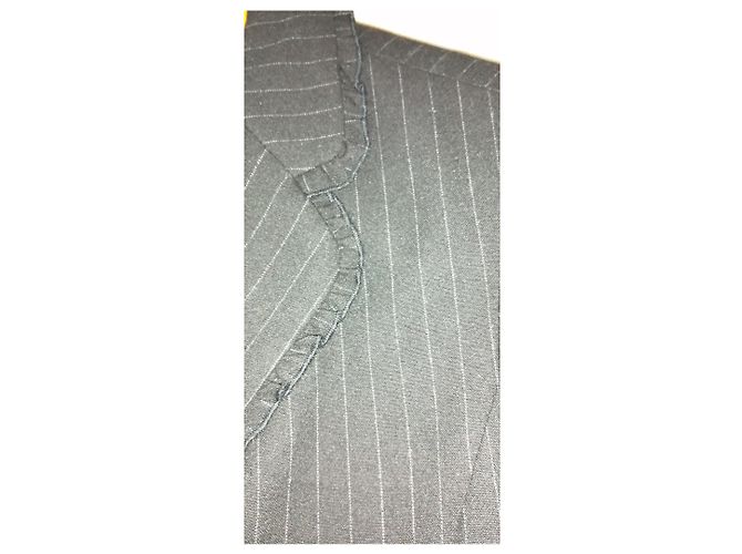 Conjunto de Terninho Preto Dimension com Faixa de Tênis Branca - vista 3