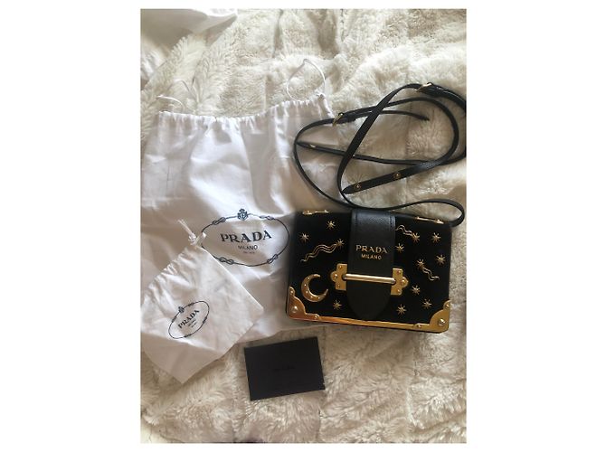 Prada Small Velvet Astrology Cahier Bag - vue 10