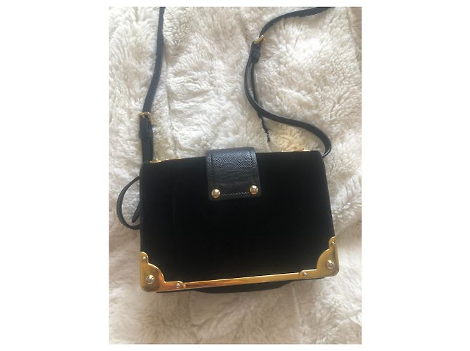 Prada Small Velvet Astrology Cahier Bag - vue 4