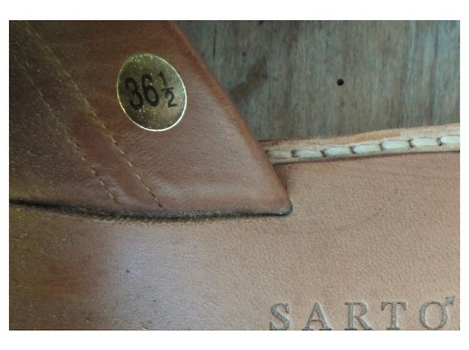 Sartore p Sandalen 37,5 neue Bedingung Hellbraun - Ansicht 2