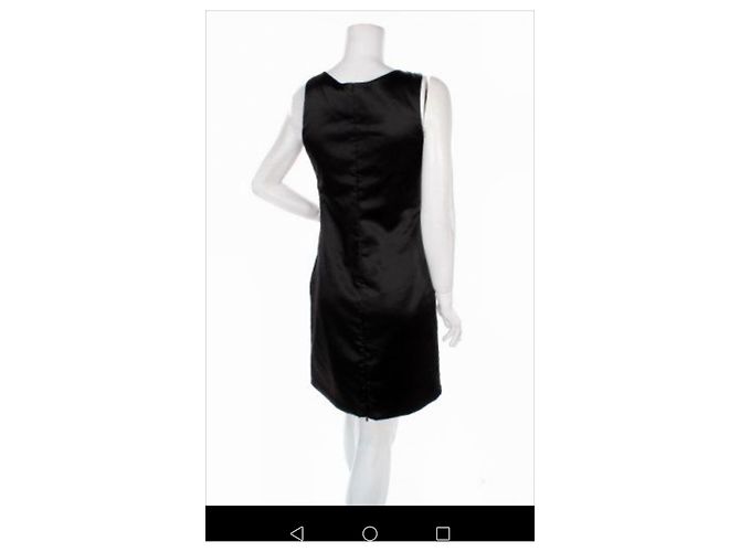 John Richmond Abito da cocktail da sera elegante nero completamente foderato - vista 6