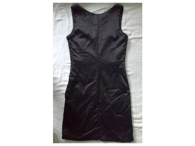 John Richmond Abito da cocktail da sera elegante nero completamente foderato - vista 9