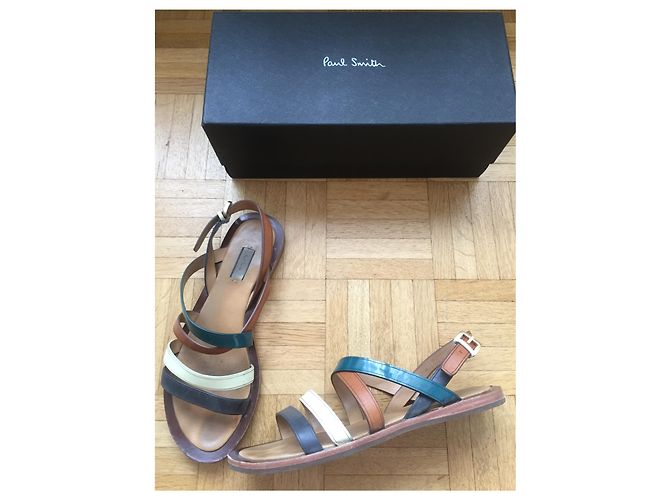 Sandali Paul Smith in pelle con cinturini multicolore 38 - vista 5