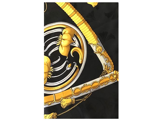 Hermès Daimyo principi del sol levante Nero D'oro - vista 5