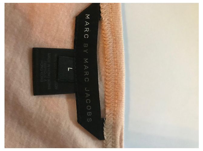 Camiseta de algodão salmão Marc by Marc Jacobs Laranja - vista 4