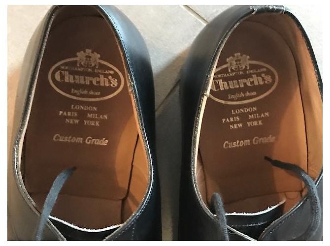 Church's Consul Scarpe stringate in vernice nera Nero - vista 3