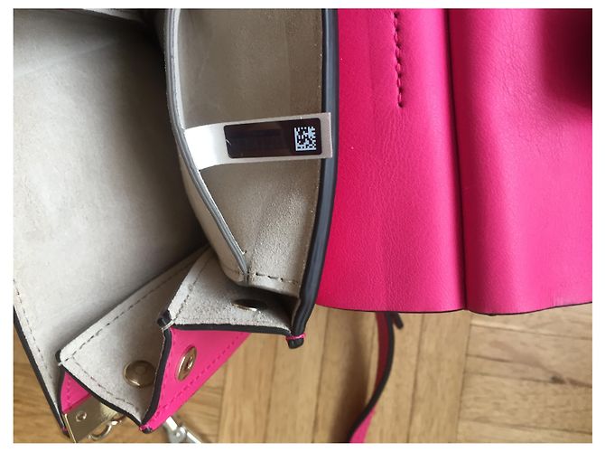 Chloé Borsa a tracolla Chloe Faye Fuschia - vista 4