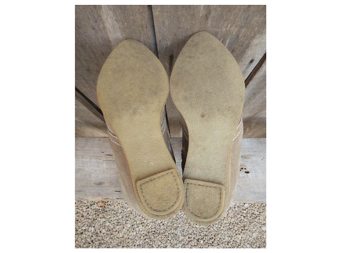 Fratelli Rosseti Fratelli Rossetti Keilstiefel aus Wildleder beige Größe 36 - Ansicht 7