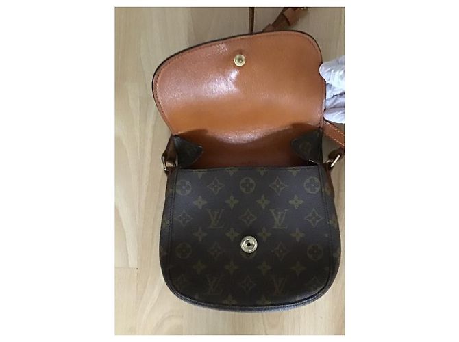 Borsa Louis Vuitton Saint Cloud GM in pelle ebano - vista 2