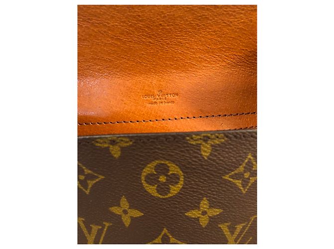 Borsa Louis Vuitton Saint Cloud GM in pelle ebano - vista 6