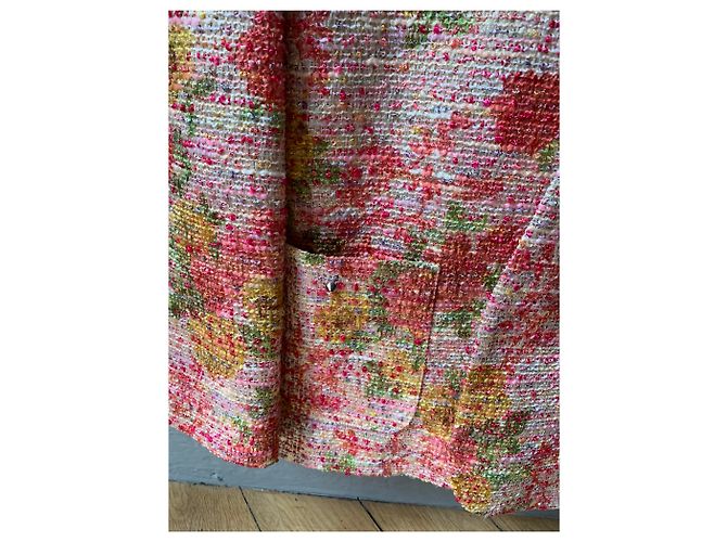 Roseanna Tweedjacke mit Blumenmuster Rosa Pink - Ansicht 4