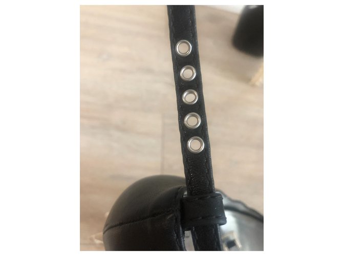 Dsquared2 Pompe a punta aperta del midollo spinale Nero Bianco Beige - vista 4