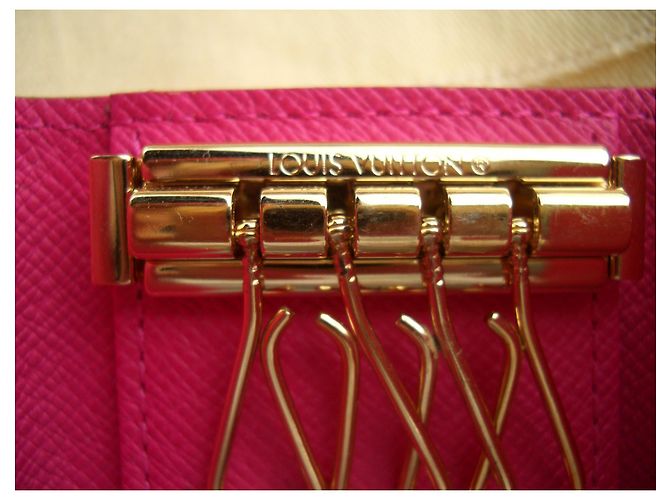 Louis Vuitton black murakami key ring Multiple colors - view 3
