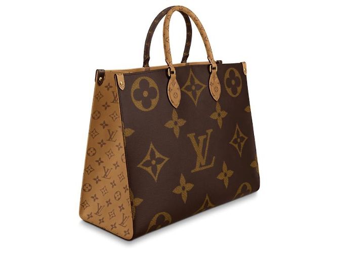 Louis Vuitton Onthego GM Monogramma Giant Canvas Marrone - vista 2