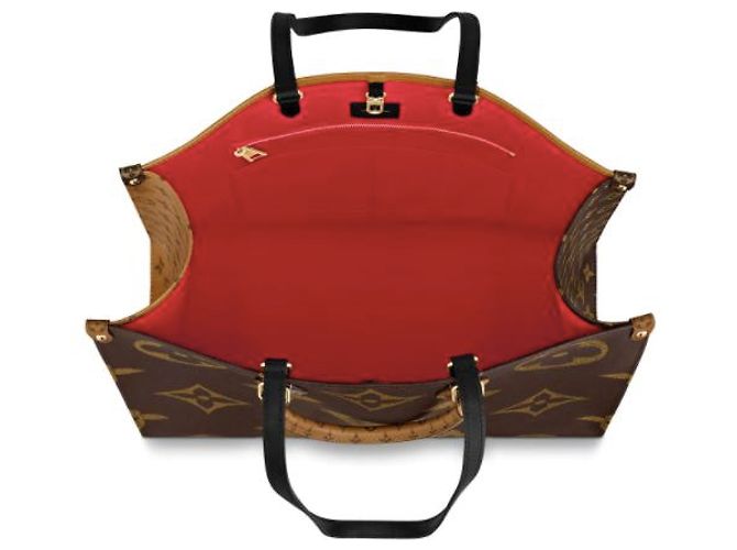 Louis Vuitton Onthego GM Monogramma Giant Canvas Marrone - vista 3