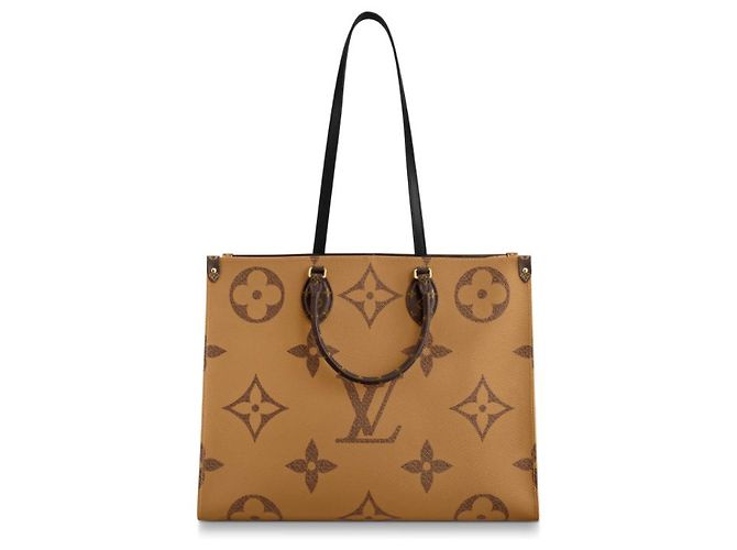 Louis Vuitton Onthego GM Monogramma Giant Canvas Marrone - vista 4