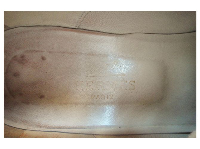 Scarpa Hermès con fibbia p 39 Marrone - vista 2
