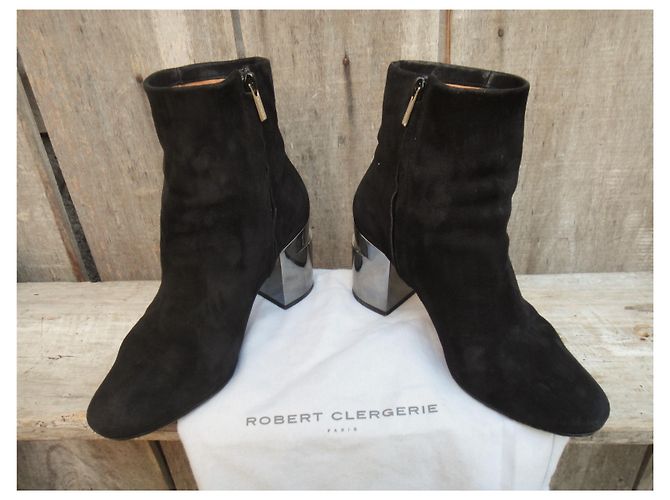 Botas Robert Clergerie p 40 Negro - vista 8