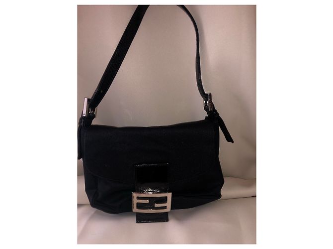 Authentische Vintage Fendi Schwarz - Ansicht 2
