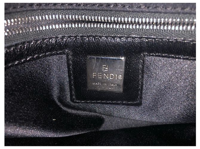 Authentische Vintage Fendi Schwarz - Ansicht 8