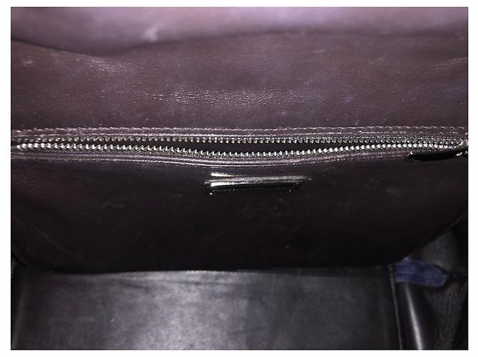 Authentische Salvatore Ferragamo Tasche Dunkelblau - Ansicht 8