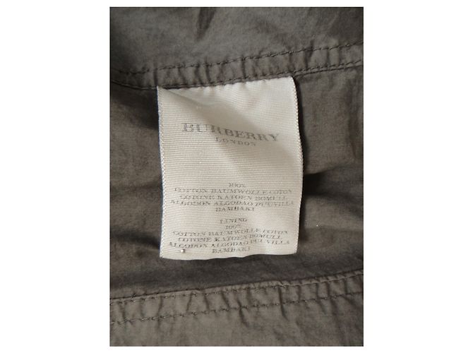 gabardina burberry london 36 Caqui - vista 2