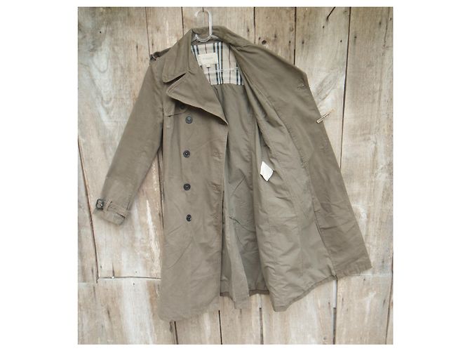gabardina burberry london 36 Caqui - vista 3