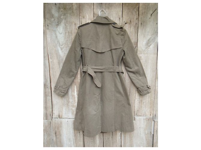 gabardina burberry london 36 Caqui - vista 6