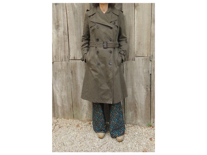 gabardina burberry london 36 Caqui - vista 9