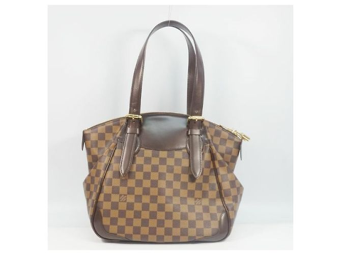 LOUIS VUITTON Verona MM Borsa a tracolla donna N41118 damier ebene - vista 3