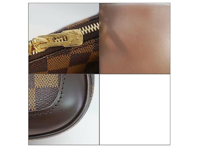 LOUIS VUITTON Verona MM Borsa a tracolla donna N41118 damier ebene - vista 9