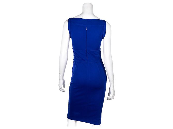 Diane Von Furstenberg DvF Roayl Blue Kimmie Kleid Blau - Ansicht 2