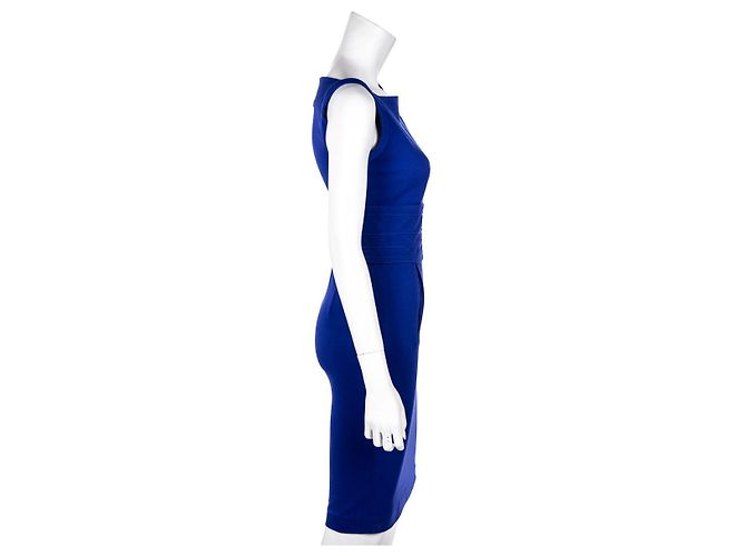 Diane Von Furstenberg DvF Roayl Blue Kimmie Kleid Blau - Ansicht 3