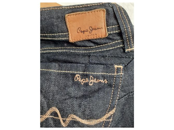 Jeans Pepe Jeans Blu in Cotone - vista 3