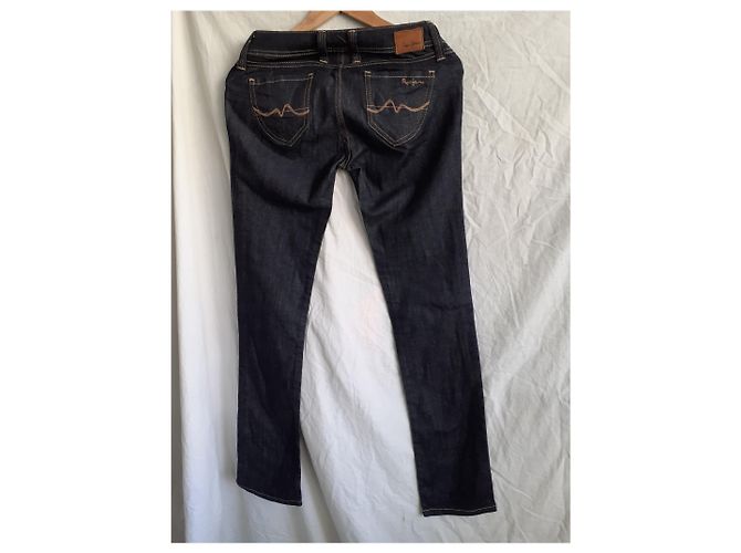 Jeans Pepe Jeans Blu in Cotone - vista 4