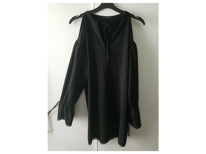 All Saints Aster Kleid neu Schwarz - Ansicht 6
