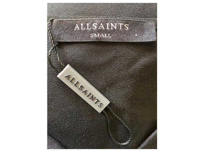 All Saints Aster Kleid neu Schwarz - Ansicht 7