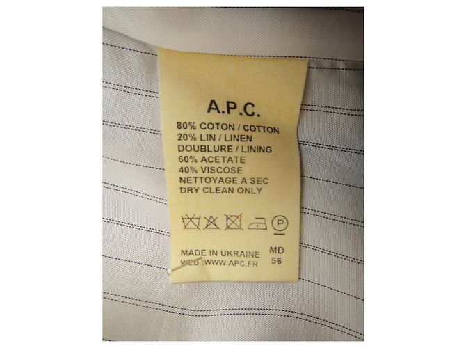 Abrigo ligero de algodón negro Apc 38 - vista 4