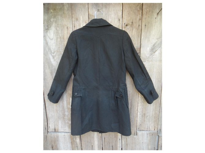 Abrigo ligero de algodón negro Apc 38 - vista 8