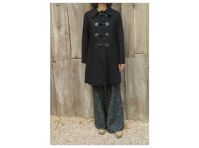 Abrigo ligero de algodón negro Apc 38 - vista 9