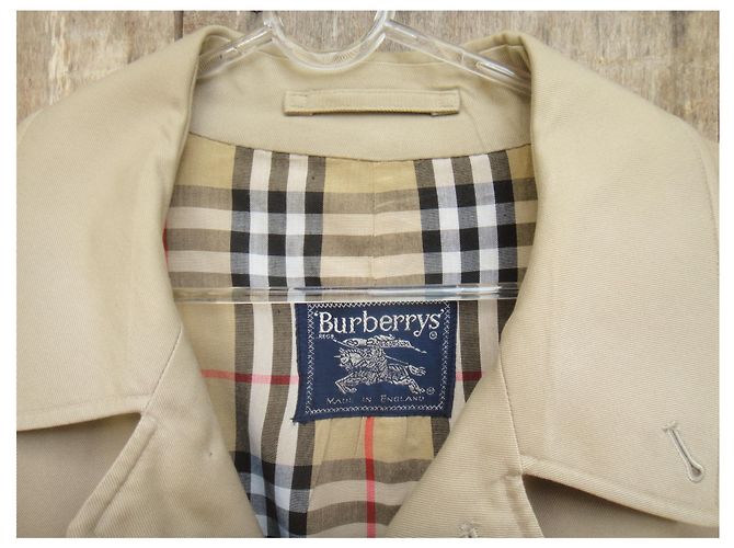 impermeabile uomo Burberry vintage t 54 Beige - vista 2