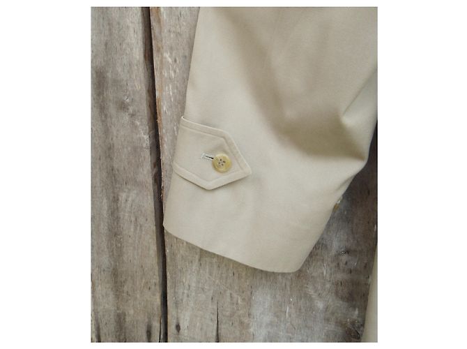 impermeabile uomo Burberry vintage t 54 Beige - vista 6