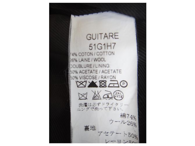 Abrigo Claudie Pierlot t 3 Negro - vista 3
