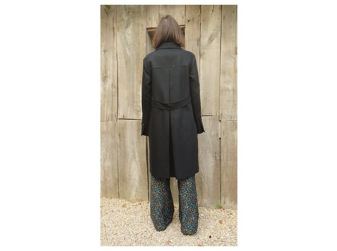 Abrigo Claudie Pierlot t 3 Negro - vista 8