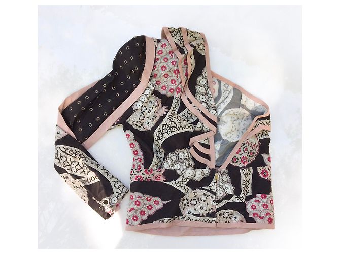 Top asimétrico Isabel Marant de viscosa Multicolor - vista 2
