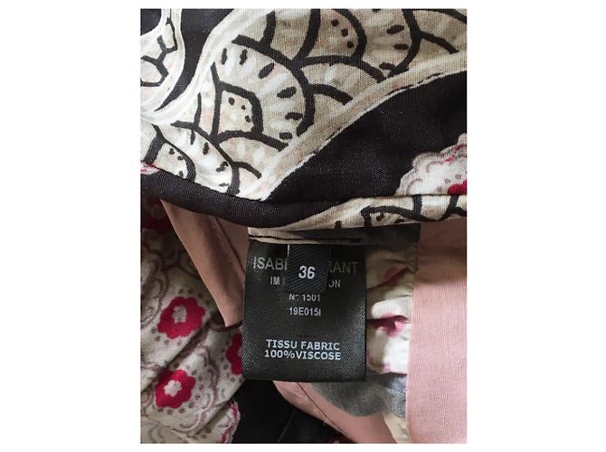 Top asimétrico Isabel Marant de viscosa Multicolor - vista 4