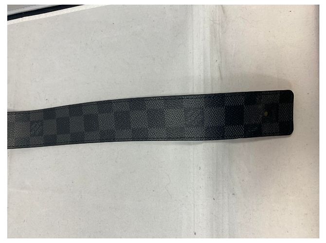 Louis Vuitton Initial Gürtel schwarz Leder Wendeformat - Ansicht 8