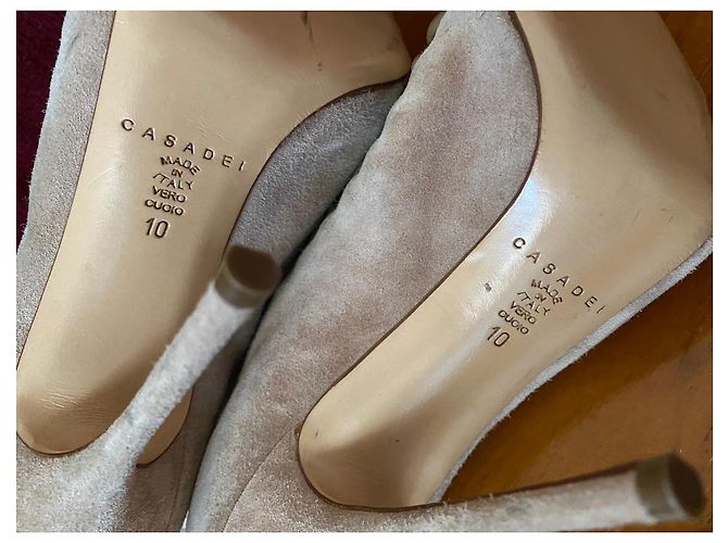 sandali casadei beige - vista 5