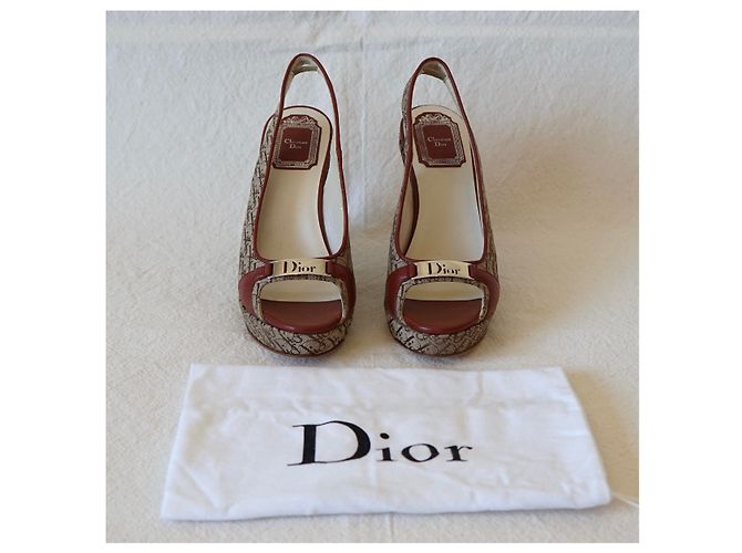 Christian Dior Muli cuneo - vista 2