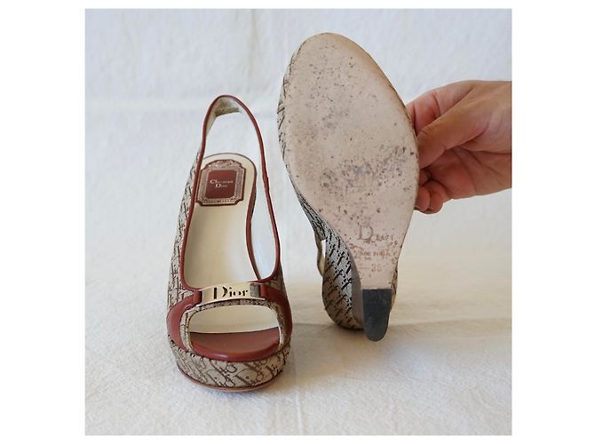 Christian Dior Muli cuneo - vista 6
